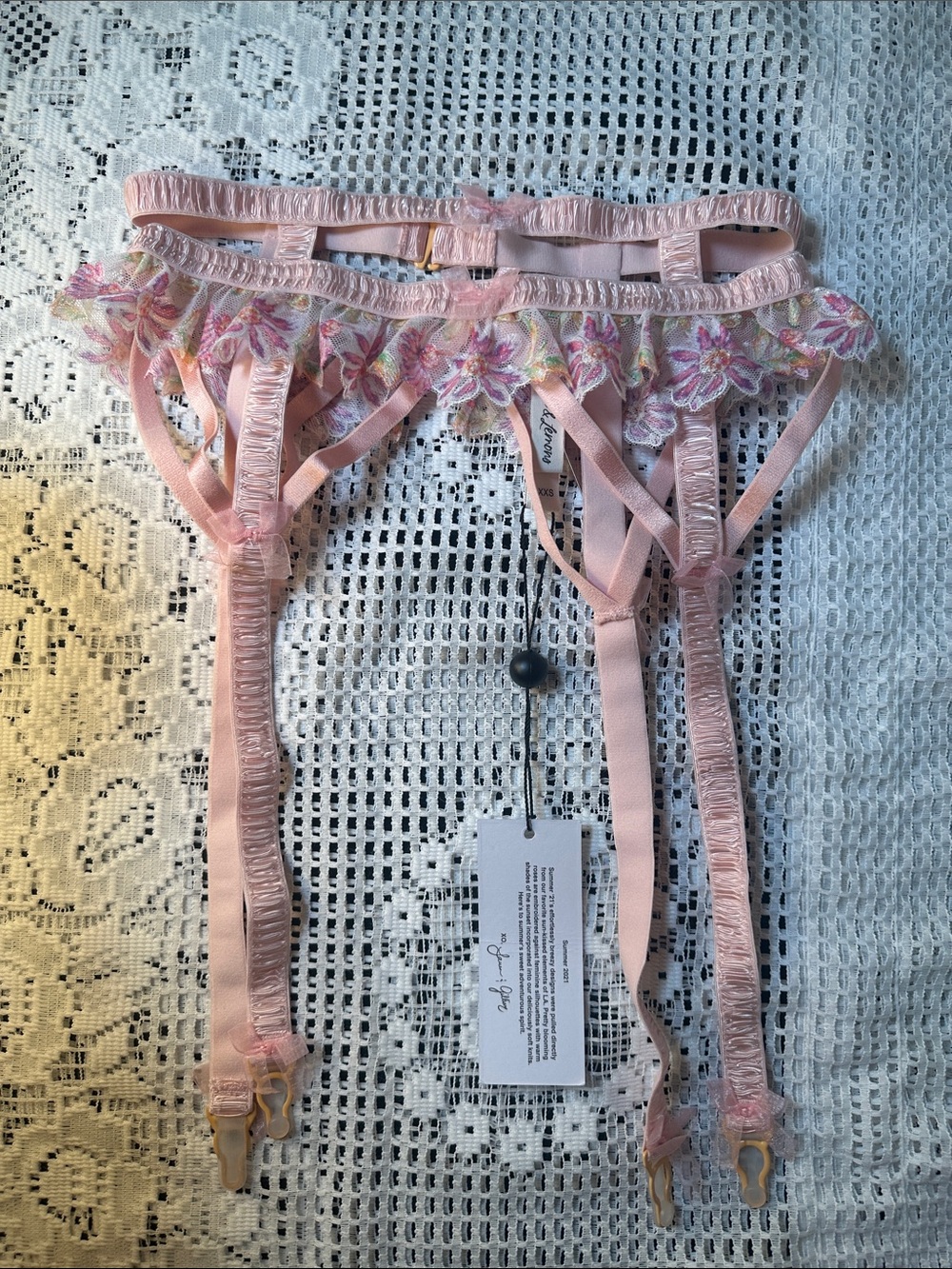 For Love & Lemons April Bloom Garter